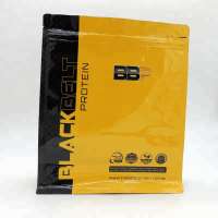 Premium quality box bottom zip lock protein flat bottom bag